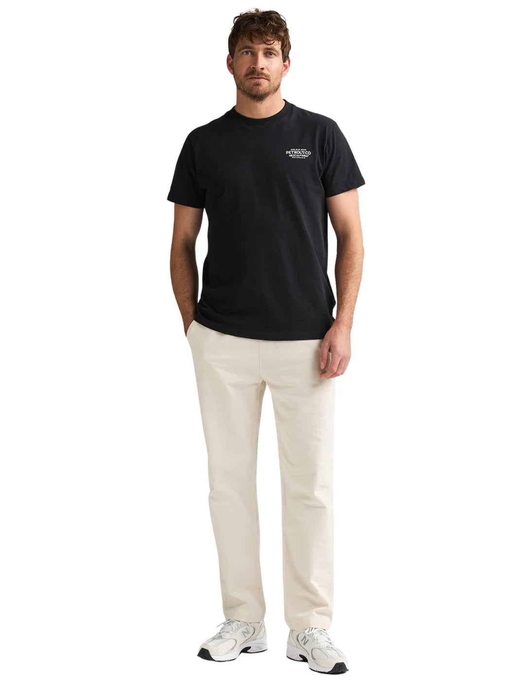 Pantalón Sarga Petrol Industries Crudo | Bicos de Fío