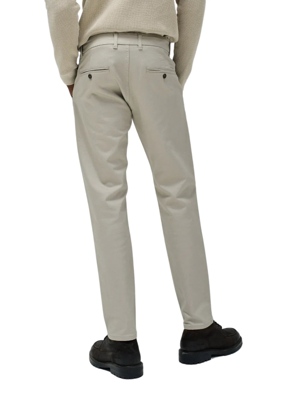 Pantalón Chino Slim S-Activ Salsa Jeans Beige | Bicos de Fío