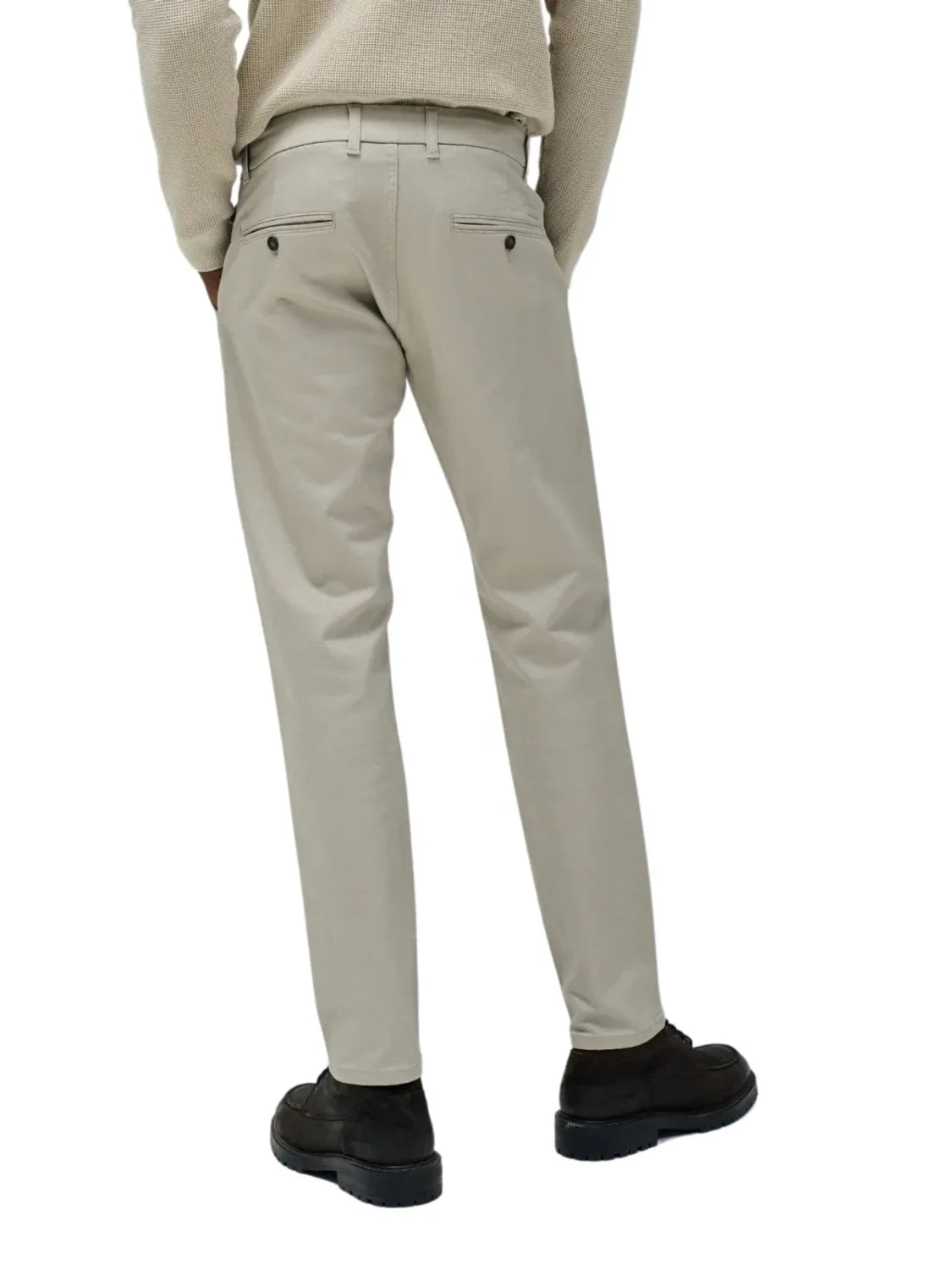 Pantalón Chino Slim S-Activ Salsa Jeans Beige | Bicos de Fío