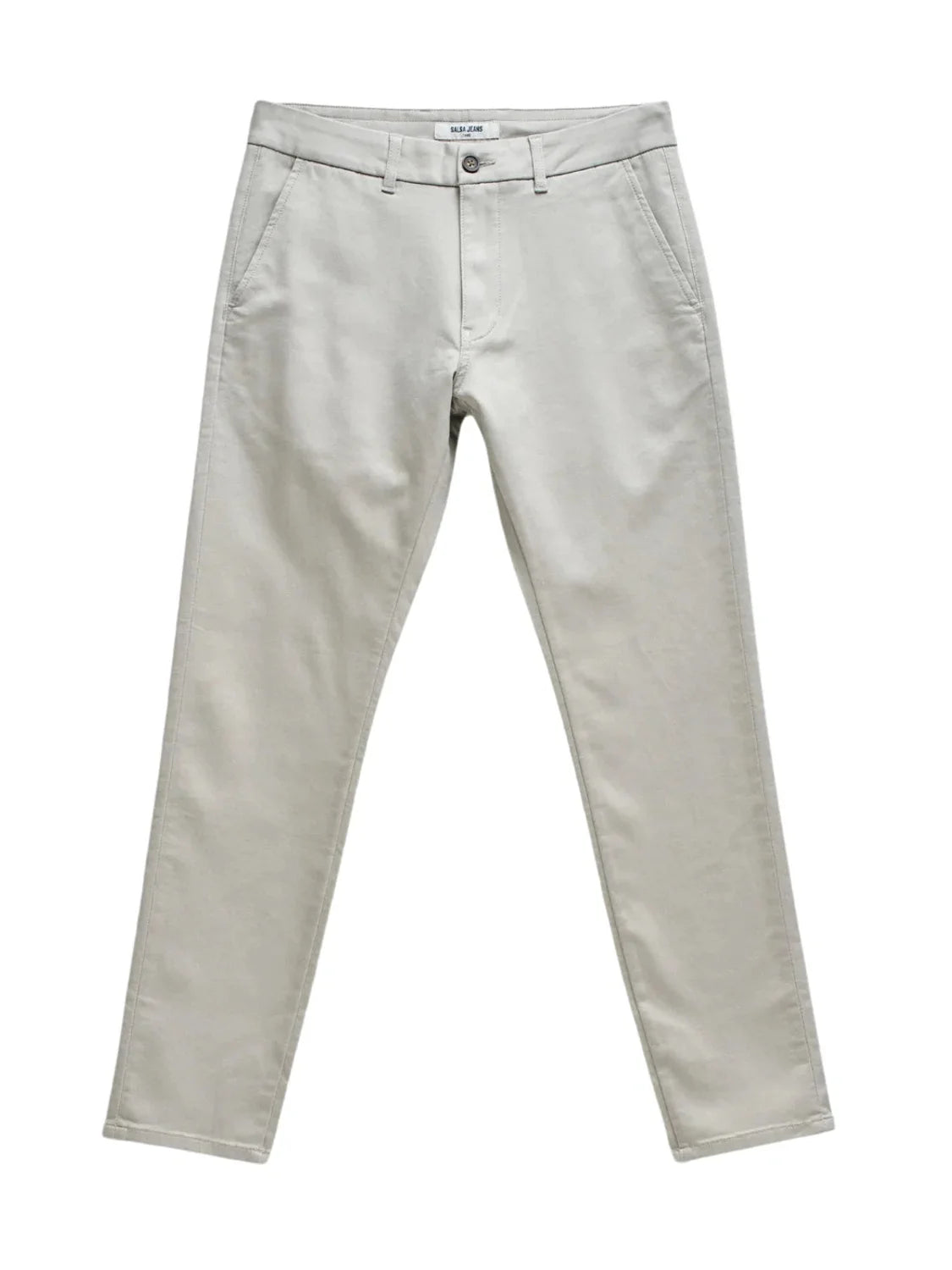 Pantalón Chino Slim S-Activ Salsa Jeans Beige | Bicos de Fío
