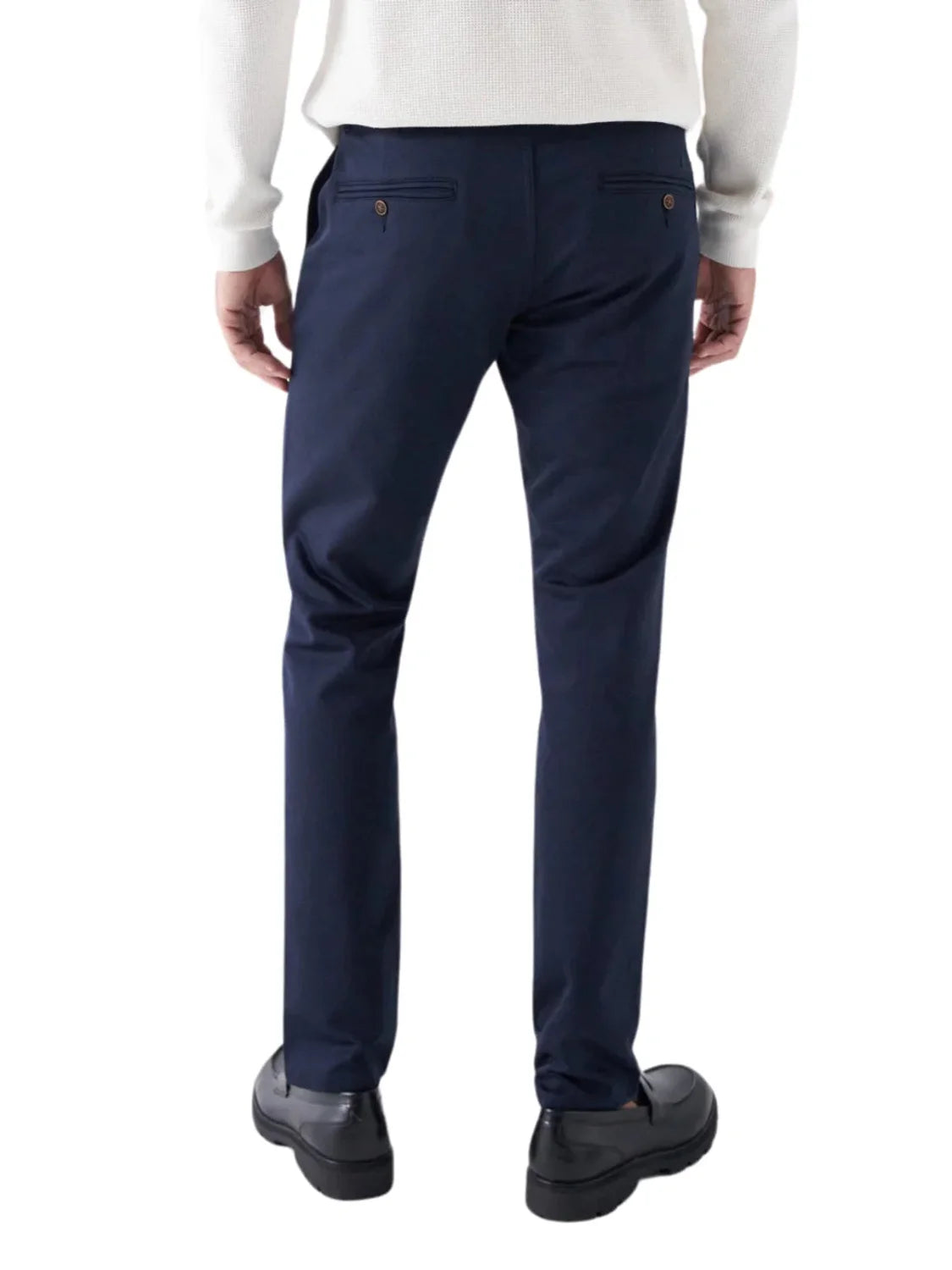 Pantalón Chino Slim Salsa Jeans S-Activ Azul Marino | Bicos de Fío