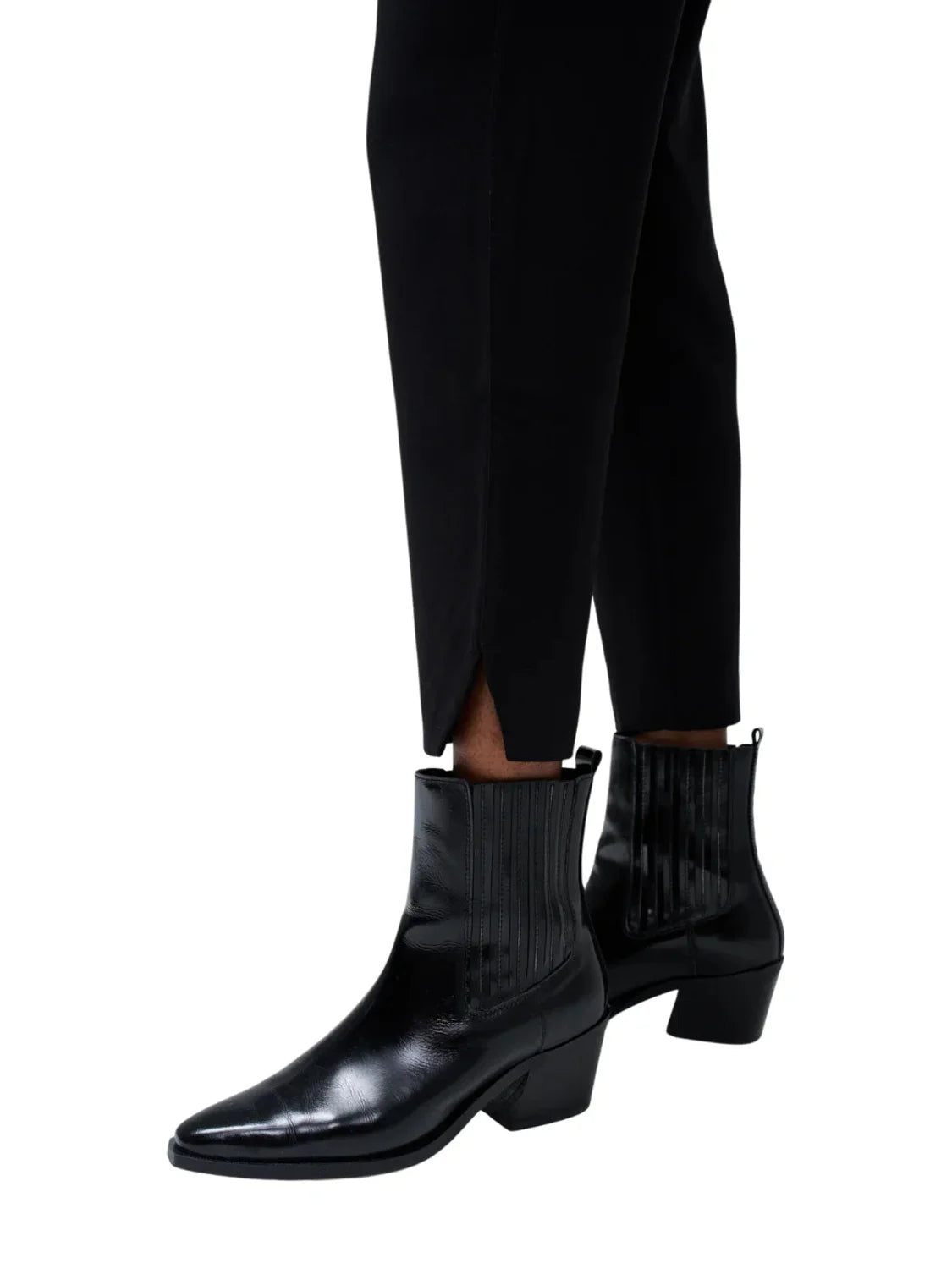 Pantalón Chino Slim Salsa Jeans Tela Negro | Bicos de Fío