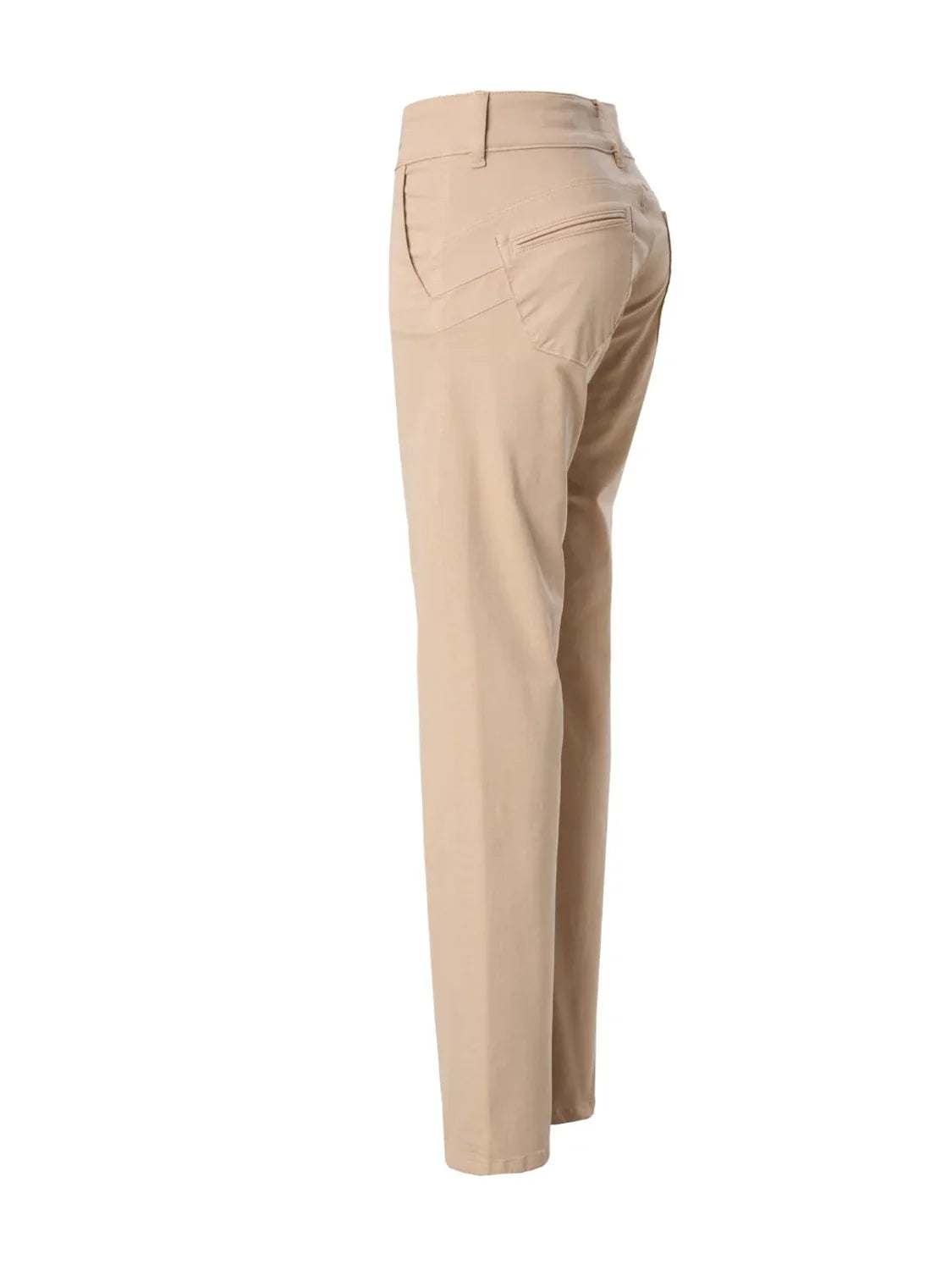 Pantalón Chino Straight Salsa Jeans Beige | Bicos de Fío
