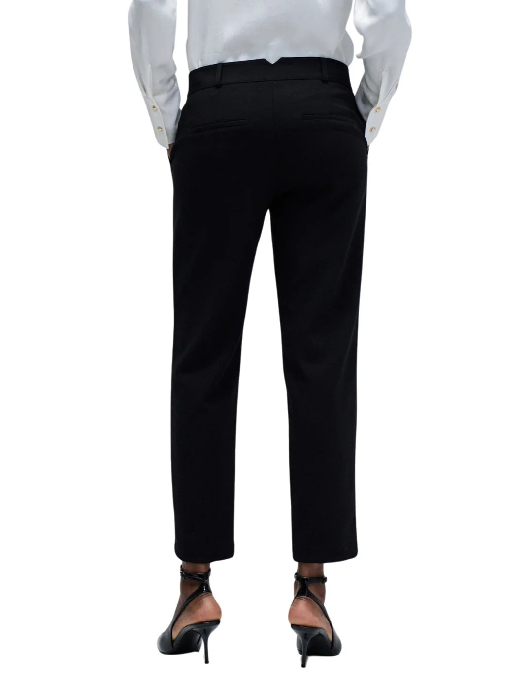 Pantalón Chino Slim Fit Salsa Jeans Negro | Bicos de Fío