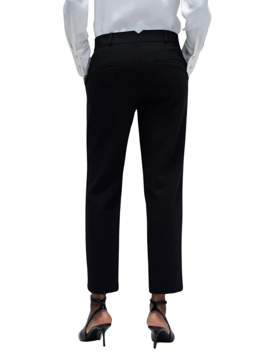 Pantalón Chino Slim Fit Salsa Jeans Negro | Bicos de Fío
