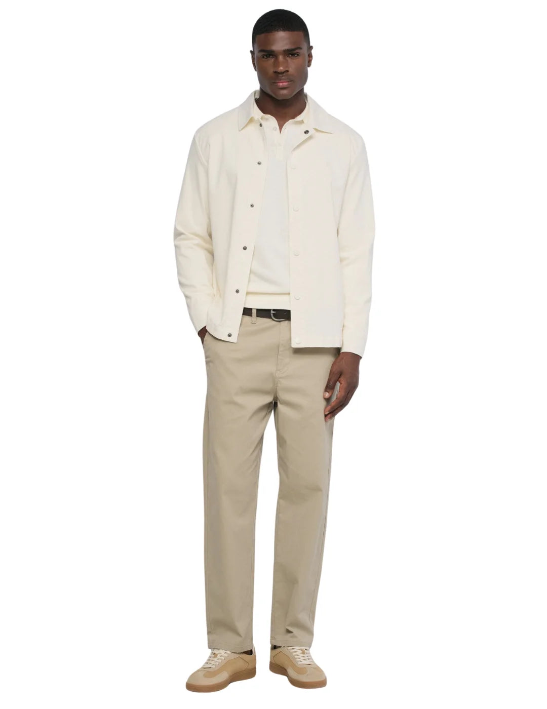 Pantalón Chino Straight Salsa Jeans Arena | Bicos de Fío