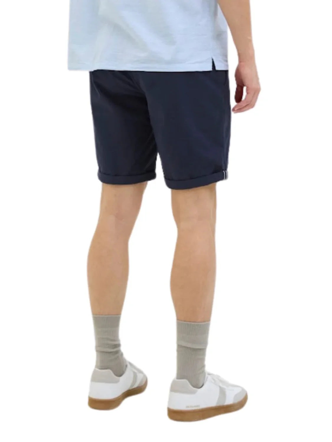 Pantalón Corto Chino Jack&Jones Fury Azul Marino | Bicos de Fío