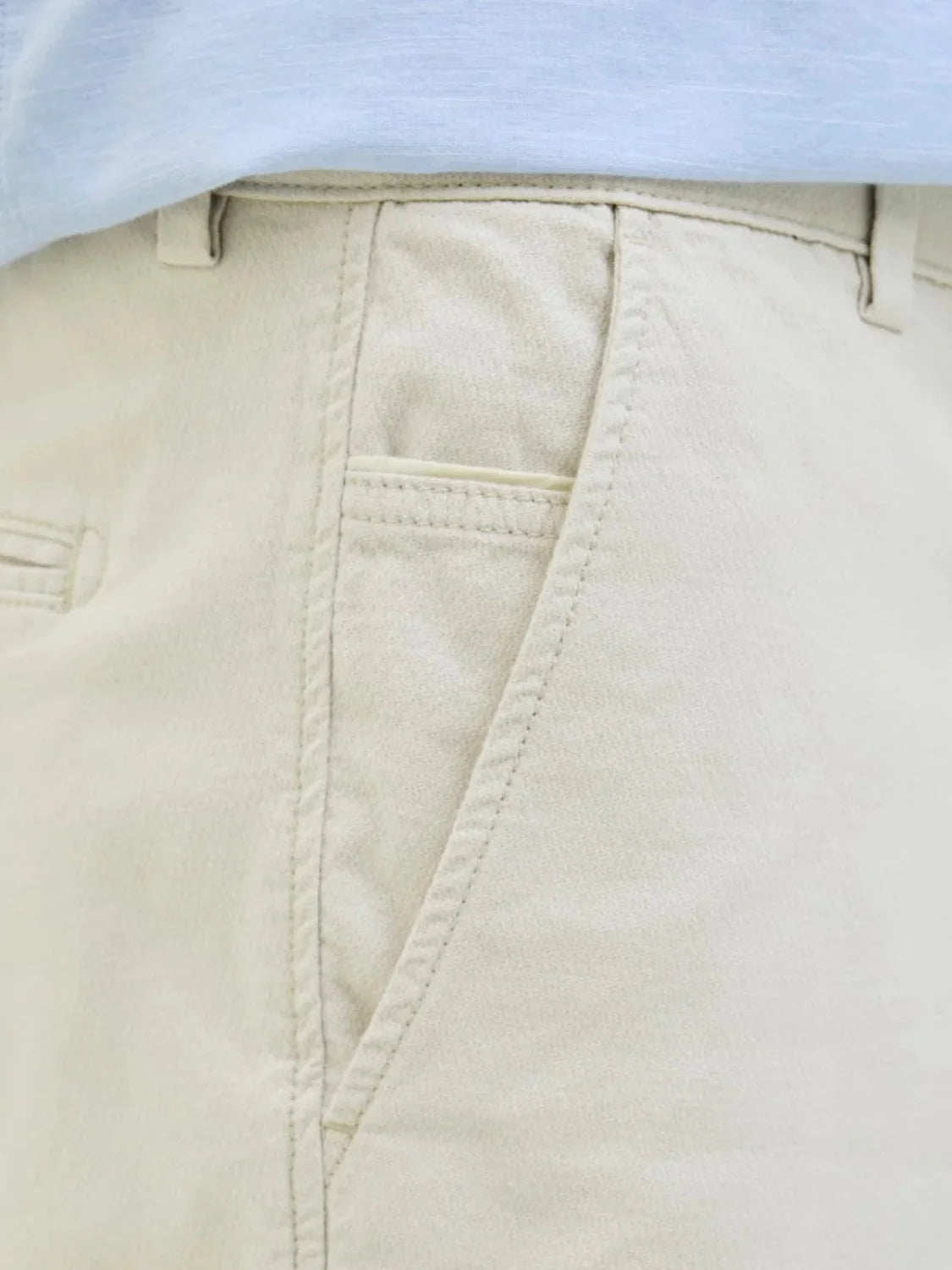 Pantalón Corto Chino Jack&Jones Fury Gris Glaciar | Bicos de Fío