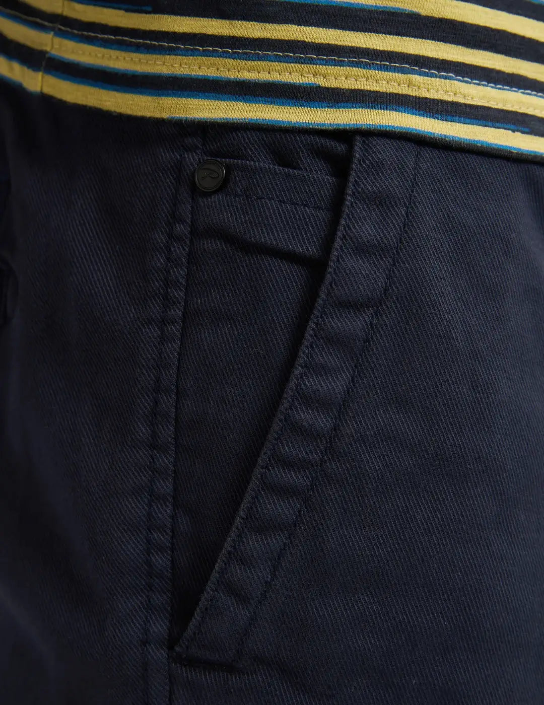 Pantalón Corto Chino Petrol Industries Parrot Navy Blue | Bicos de Fío