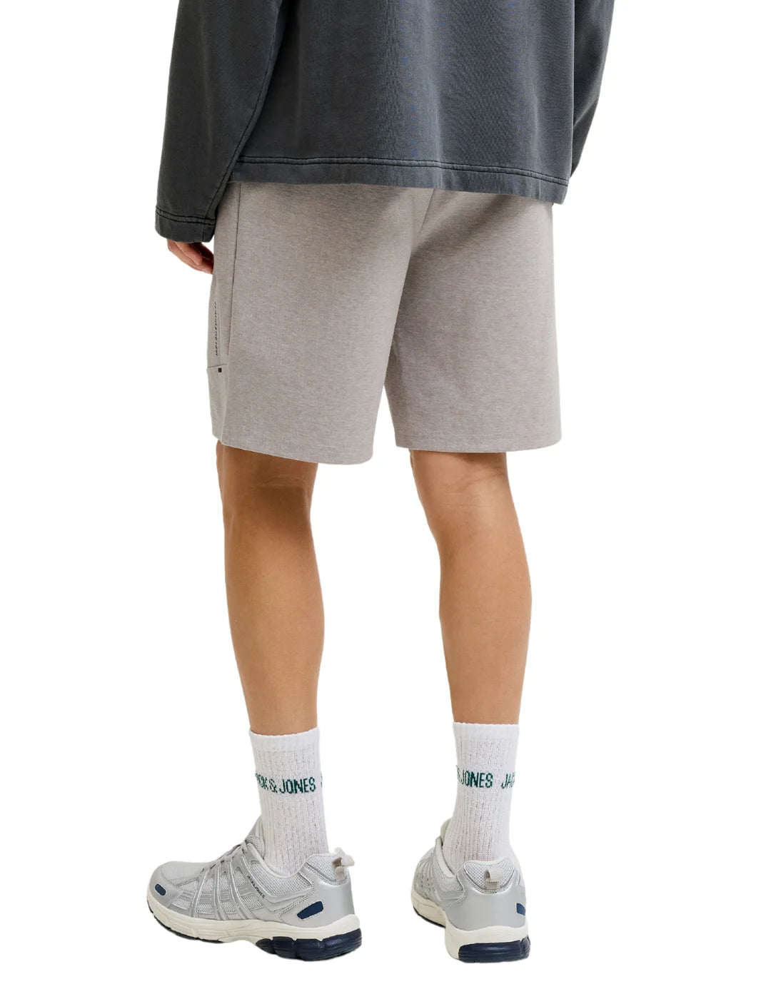 Shorts Deportivos Jack&Jones Gordon Base Gris | Bicos de Fío