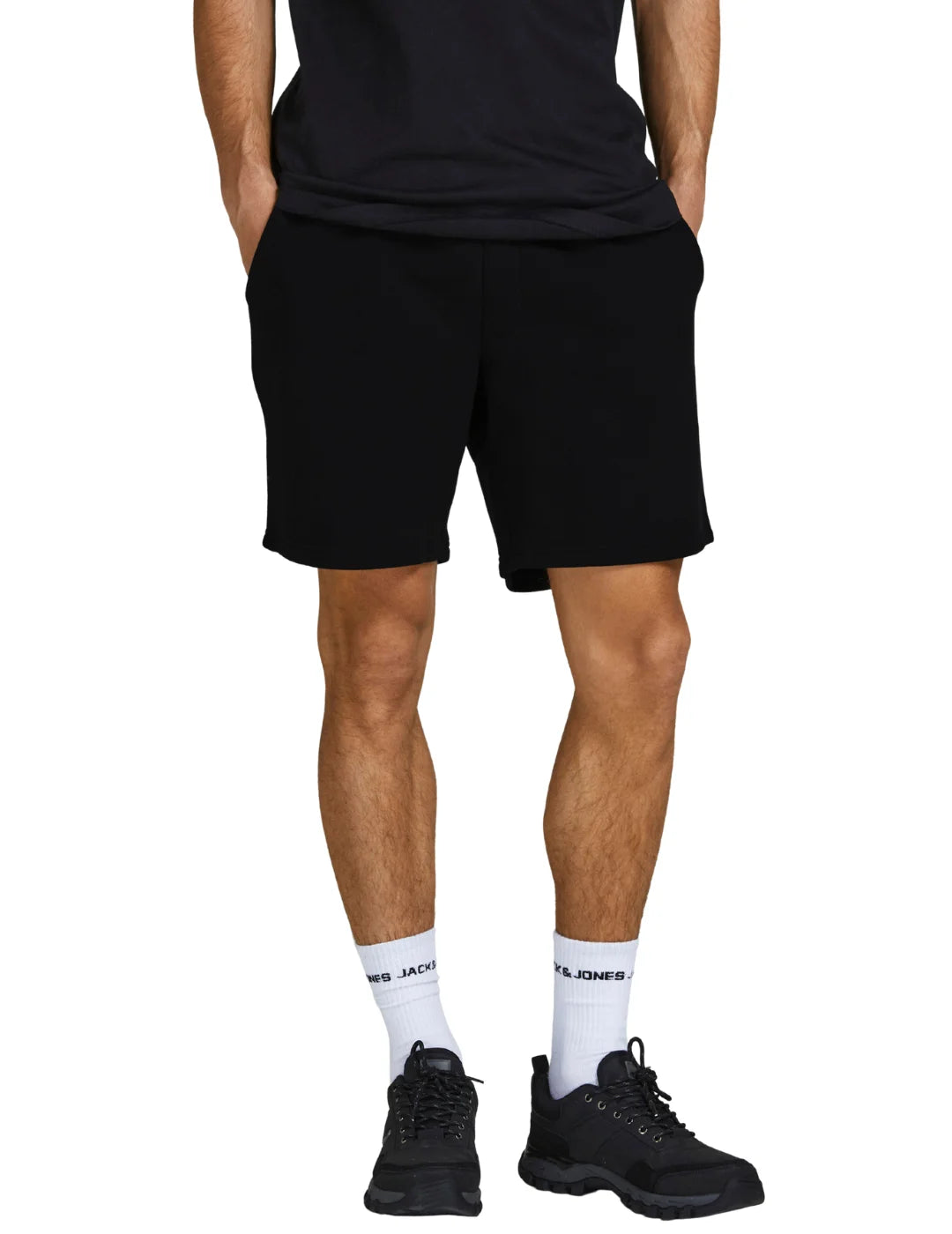 Shorts Deportivos Jack&Jones Gordon Bradley Negro | Bicos de Fío