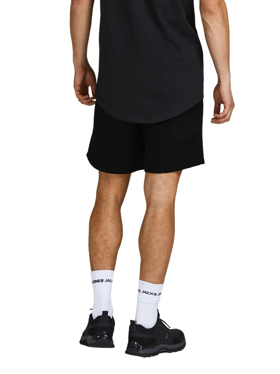 Shorts Deportivos Jack&Jones Gordon Bradley Negro | Bicos de Fío