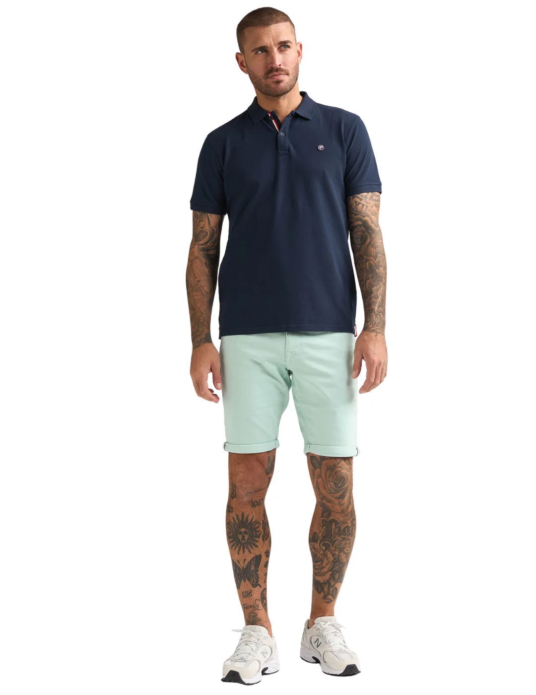 Pantalón Corto Petrol Industries Jackson Coconut Menta | Bicos de Fío