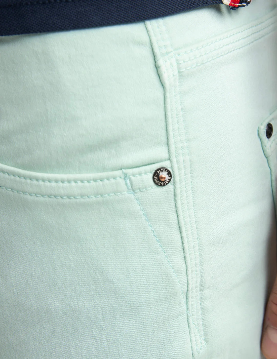 Pantalón Corto Petrol Industries Jackson Coconut Menta | Bicos de Fío