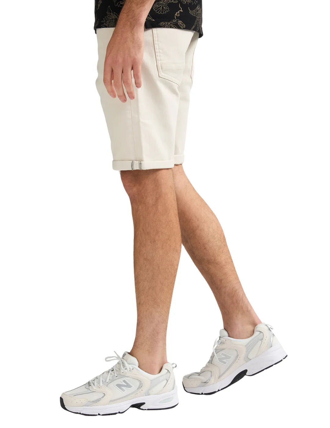 Pantalón Corto Petrol Industries Jackson Coconut Beige | Bicos de Fío