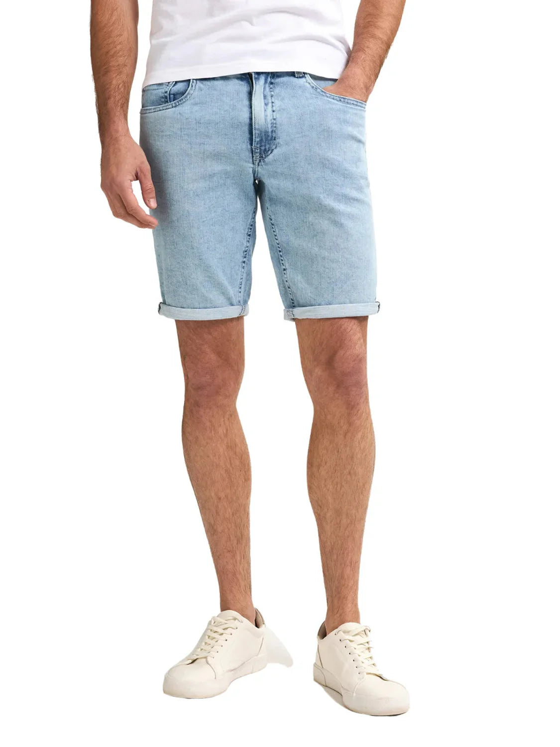 Pantalón Corto Vaquero Petrol Industries Bassano Azul | Bicos de Fío