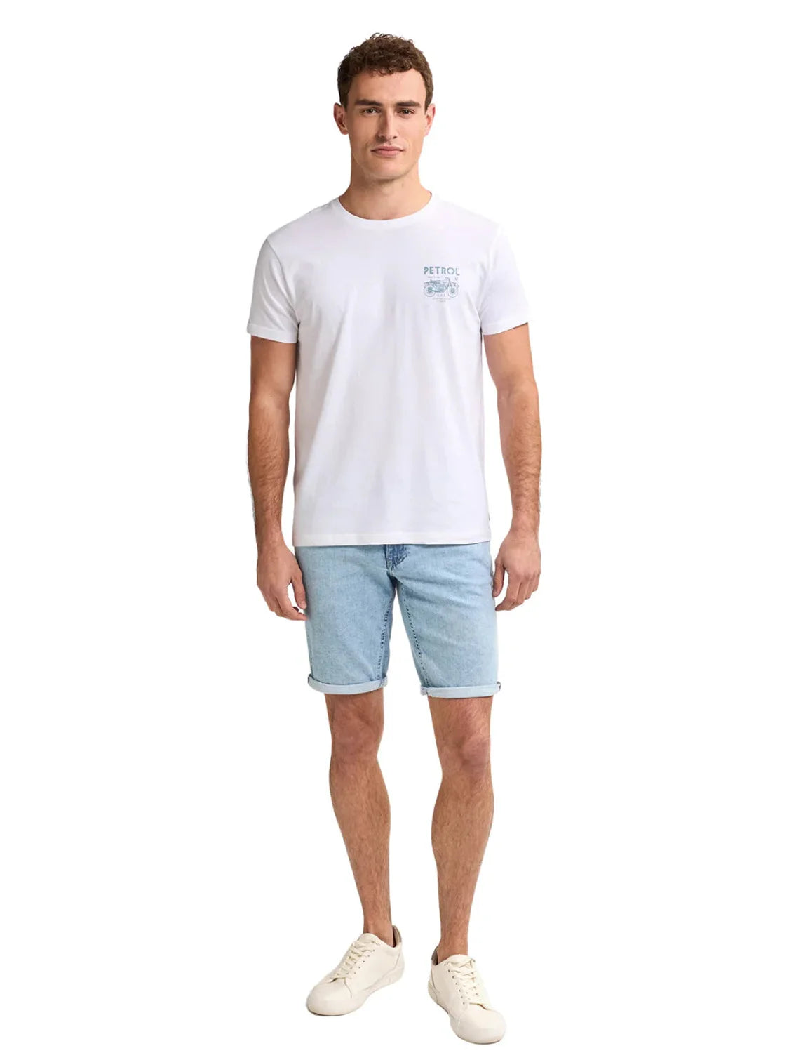 Pantalón Corto Vaquero Petrol Industries Bassano Azul | Bicos de Fío