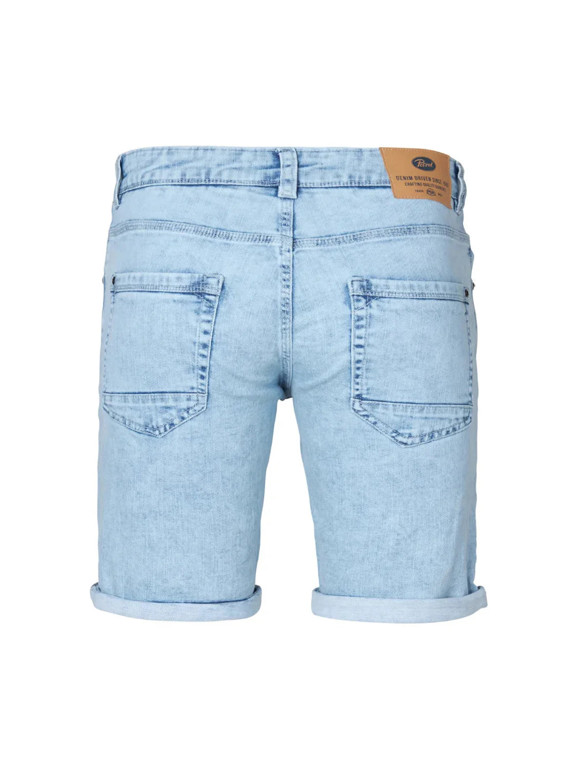 Pantalón Corto Vaquero Petrol Industries Bassano Azul | Bicos de Fío