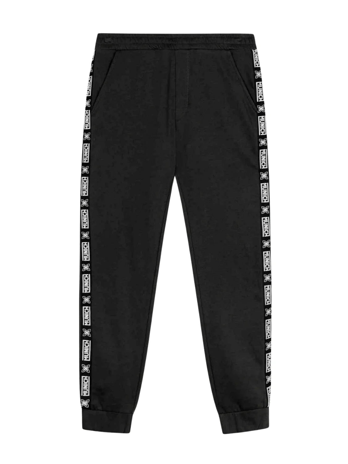 Pantalón Chándal Munich Squadra Negro | Bicos de Fío