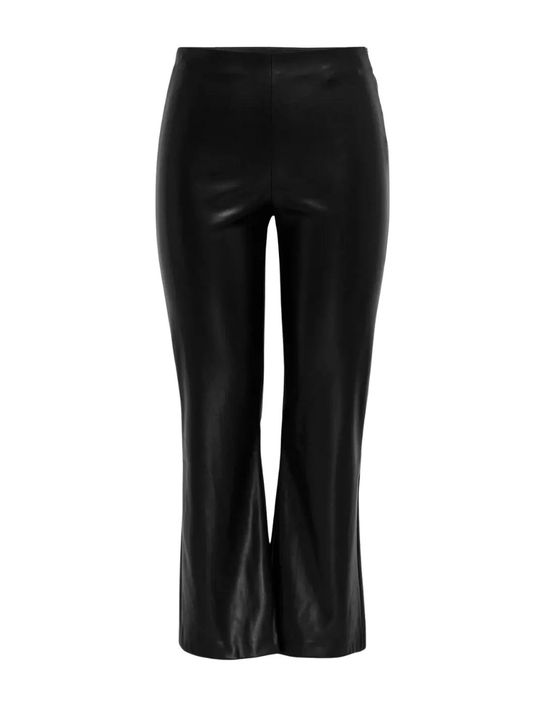 Pantalón Flare Polipiel ONLY Smooth Negro | Bicos de Fío