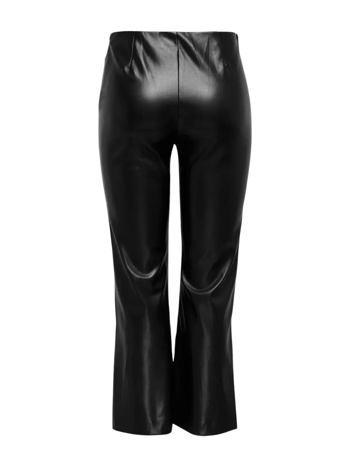 Pantalón Flare Polipiel ONLY Smooth Negro | Bicos de Fío