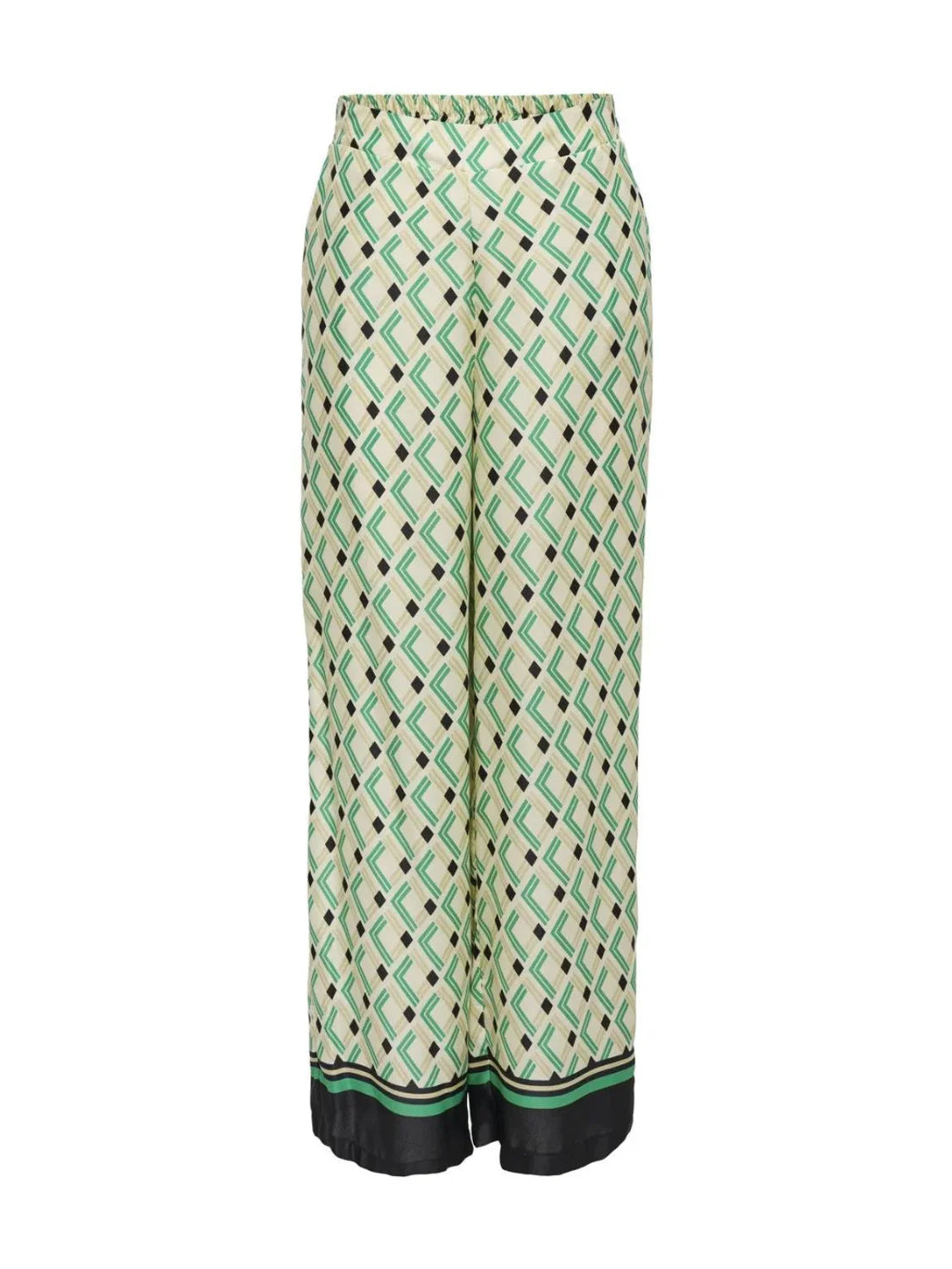 Pantalón Suelto Estampado Only Onlmeghan | Bicos de Fío