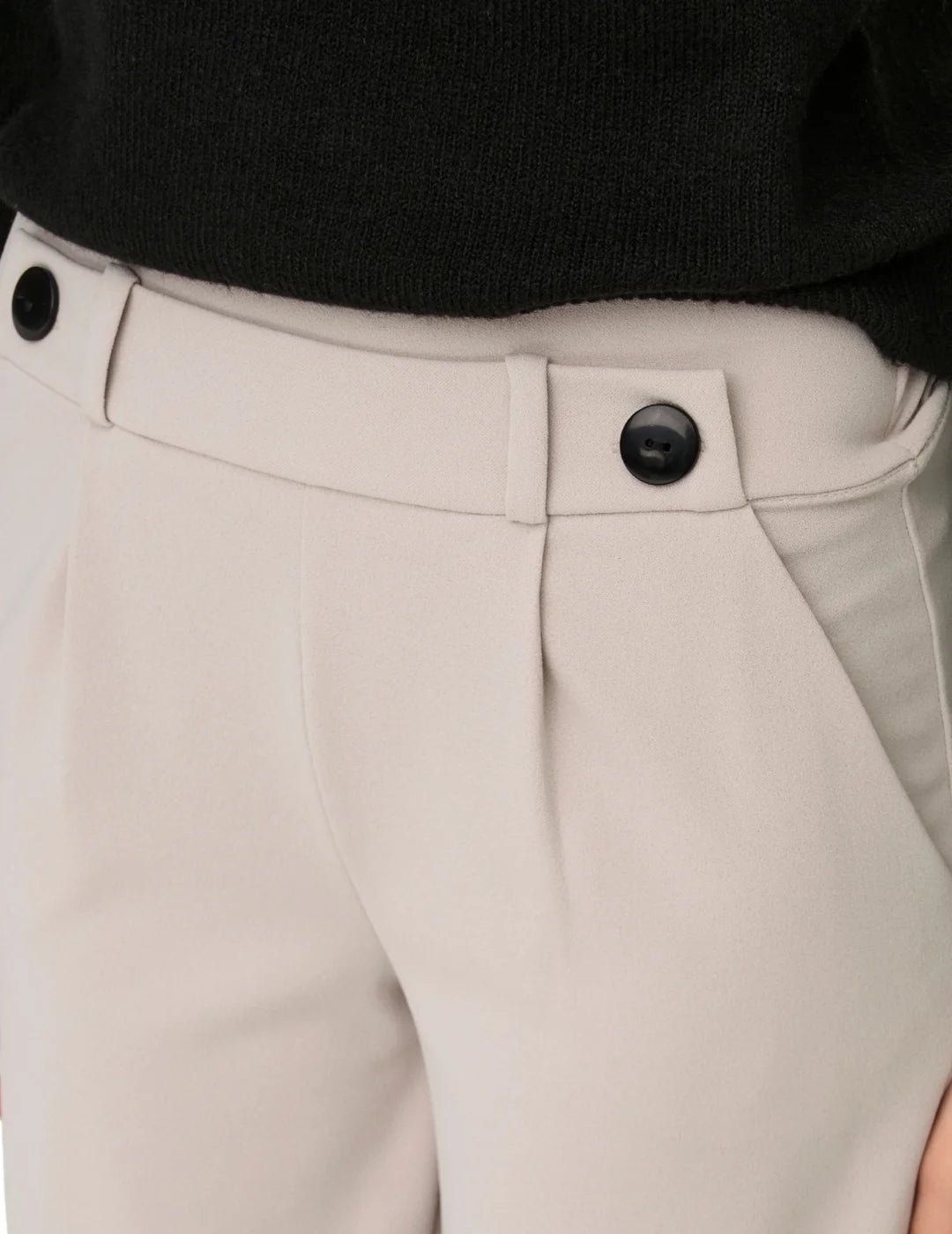 Pantalón Ancho JDY Geggo Chateau Gray | Bicos de Fío