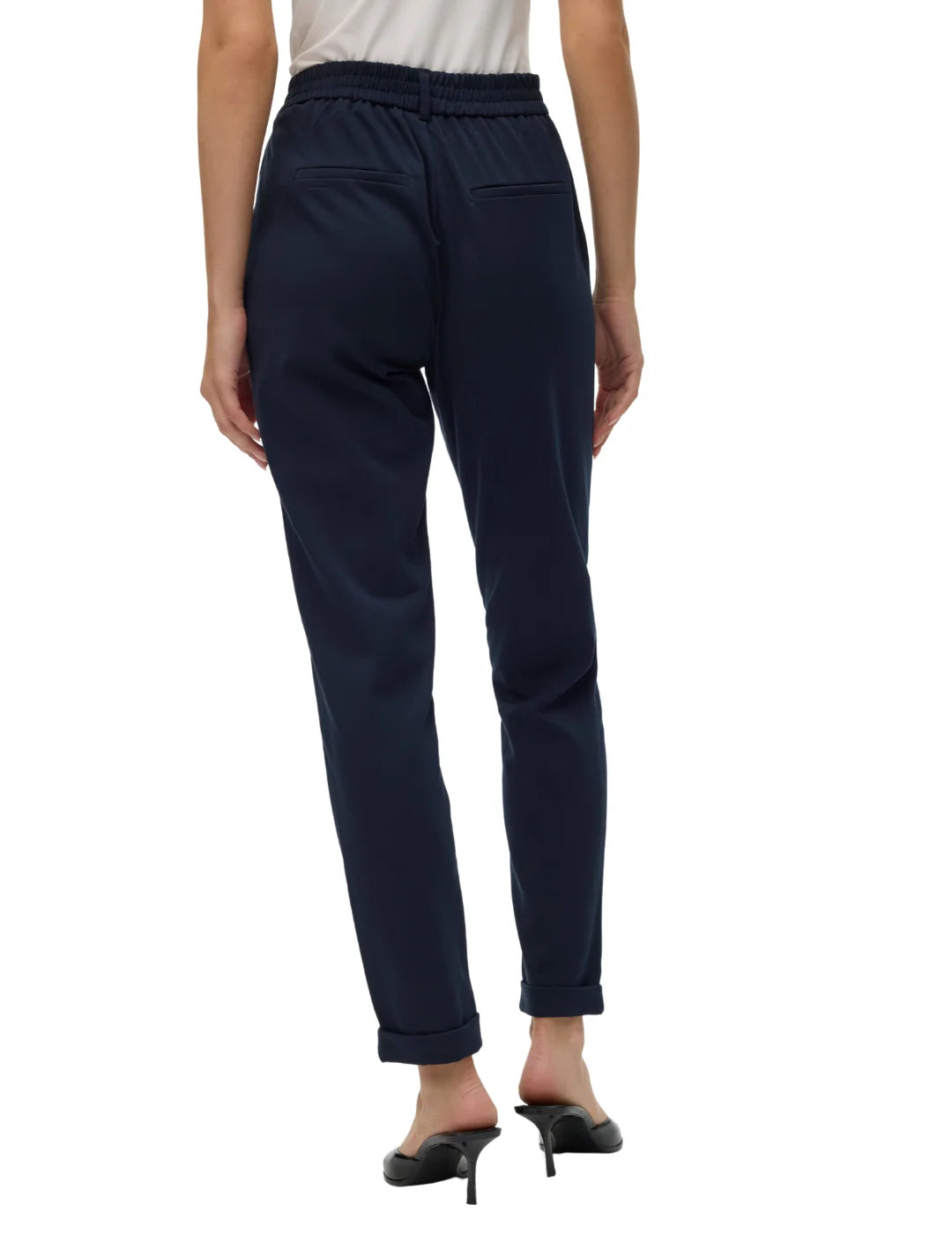 Pantalón Loose Vero Moda Maya Azul Marino | Bicos de Fío