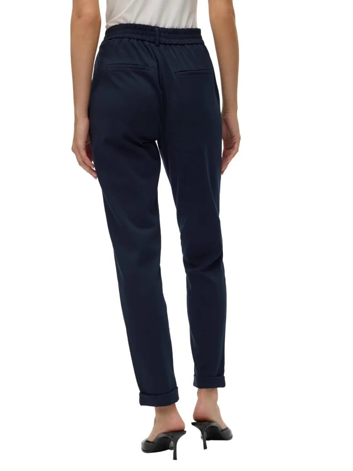 Pantalón Loose Vero Moda Maya Azul Marino | Bicos de Fío