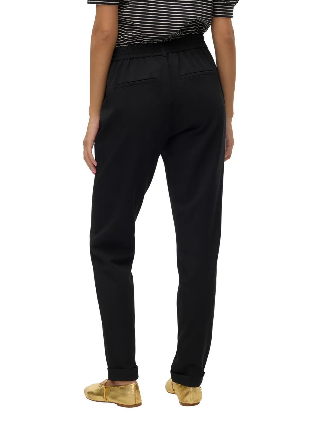 Pantalón Loose Vero Moda Maya Negro | Bicos de Fío