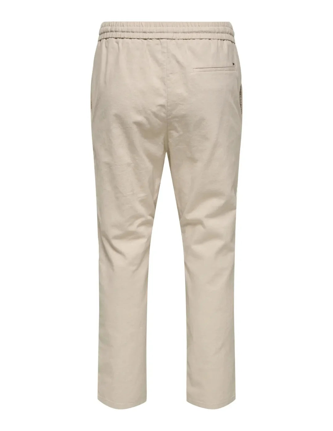 Pantalón ONLY&SONS Linus Crop 0007 Beige | Bicos de Fío