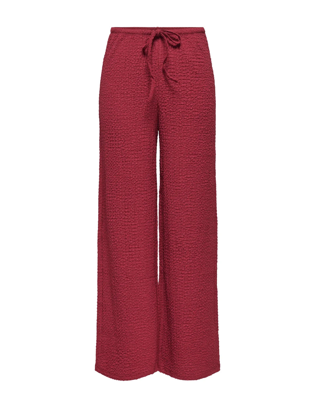 Pantalón ONLY Erikka Rojo | Bicos de Fío