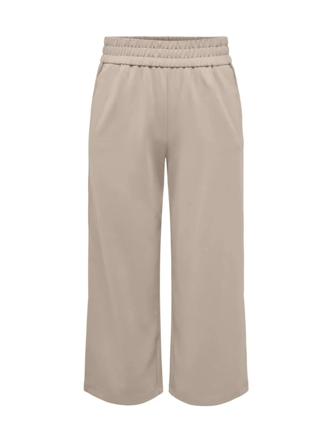 Pantalón Culotte ONLY Poptrash Beige | Bicos de Fío