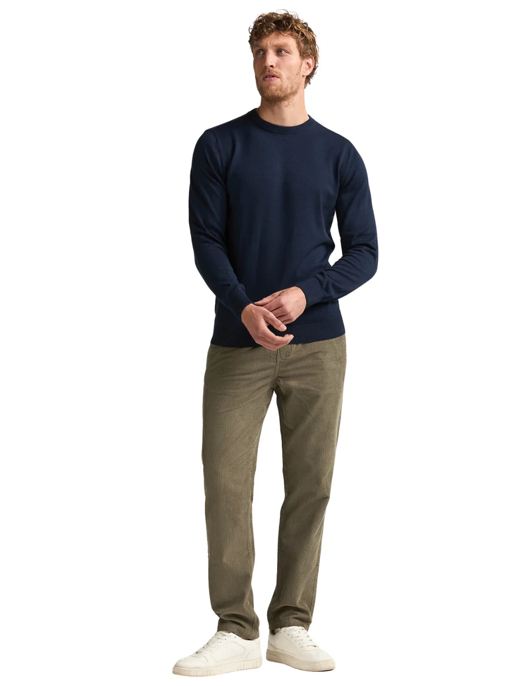Pantalón Pana Petrol Industries Fletcher Verde | Bicos de Fío