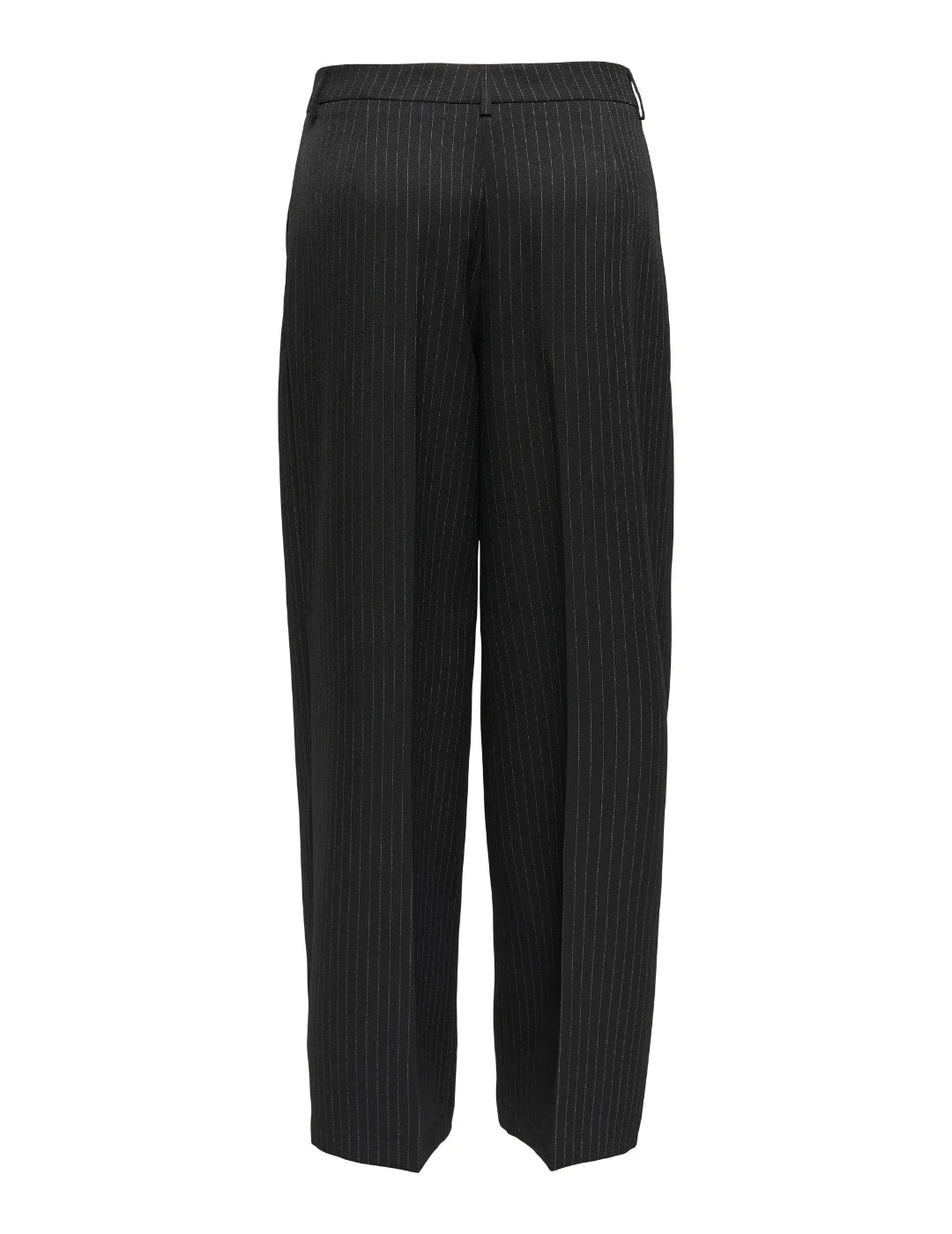 Pantalón Pinzas ONLY Reina Rayas Negro | Bicos de Fío