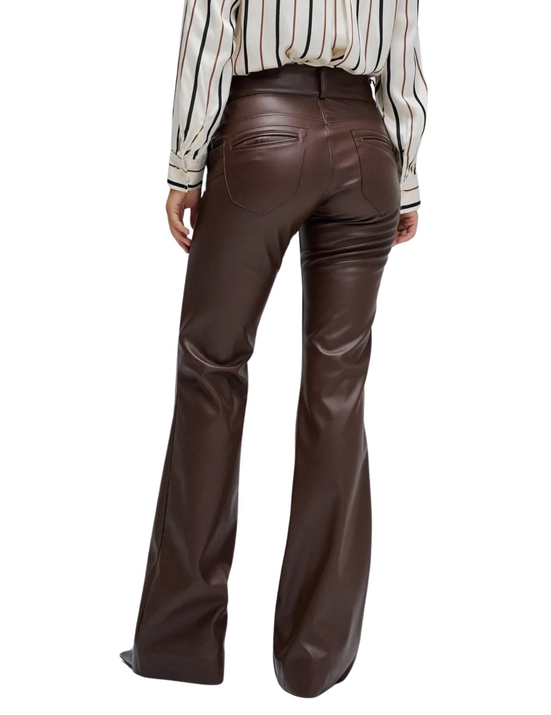 Chino Secret Push In Flare Salsa Jeans Marrón | Bicos de Fío