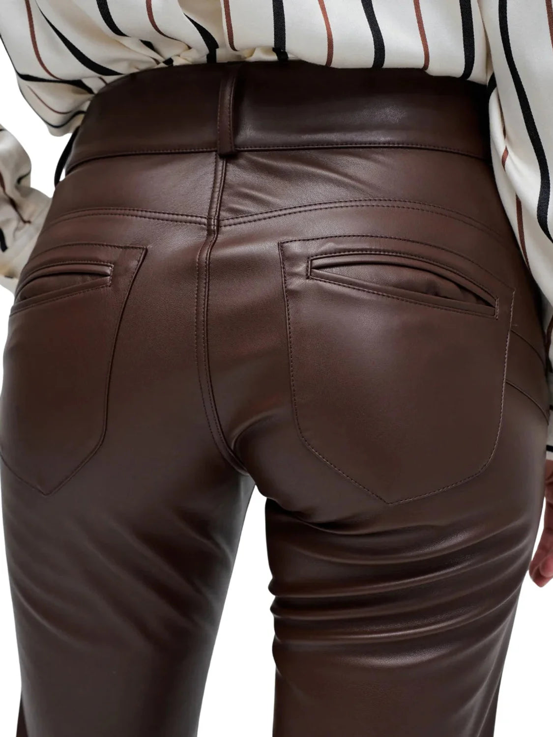 Chino Secret Push In Flare Salsa Jeans Marrón | Bicos de Fío