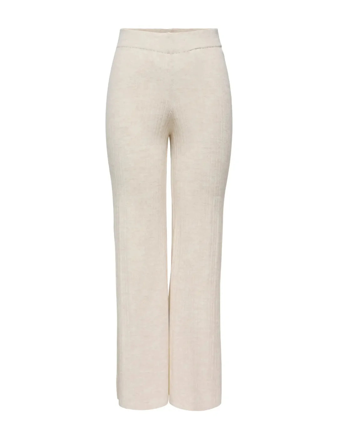 Pantalón Punto ONLY Thea Beige | Bicos de Fío