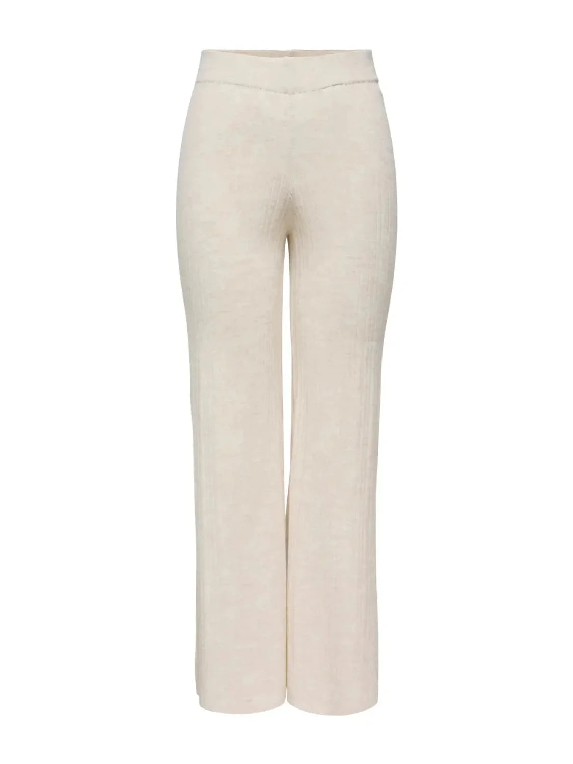Pantalón Punto ONLY Thea Beige | Bicos de Fío