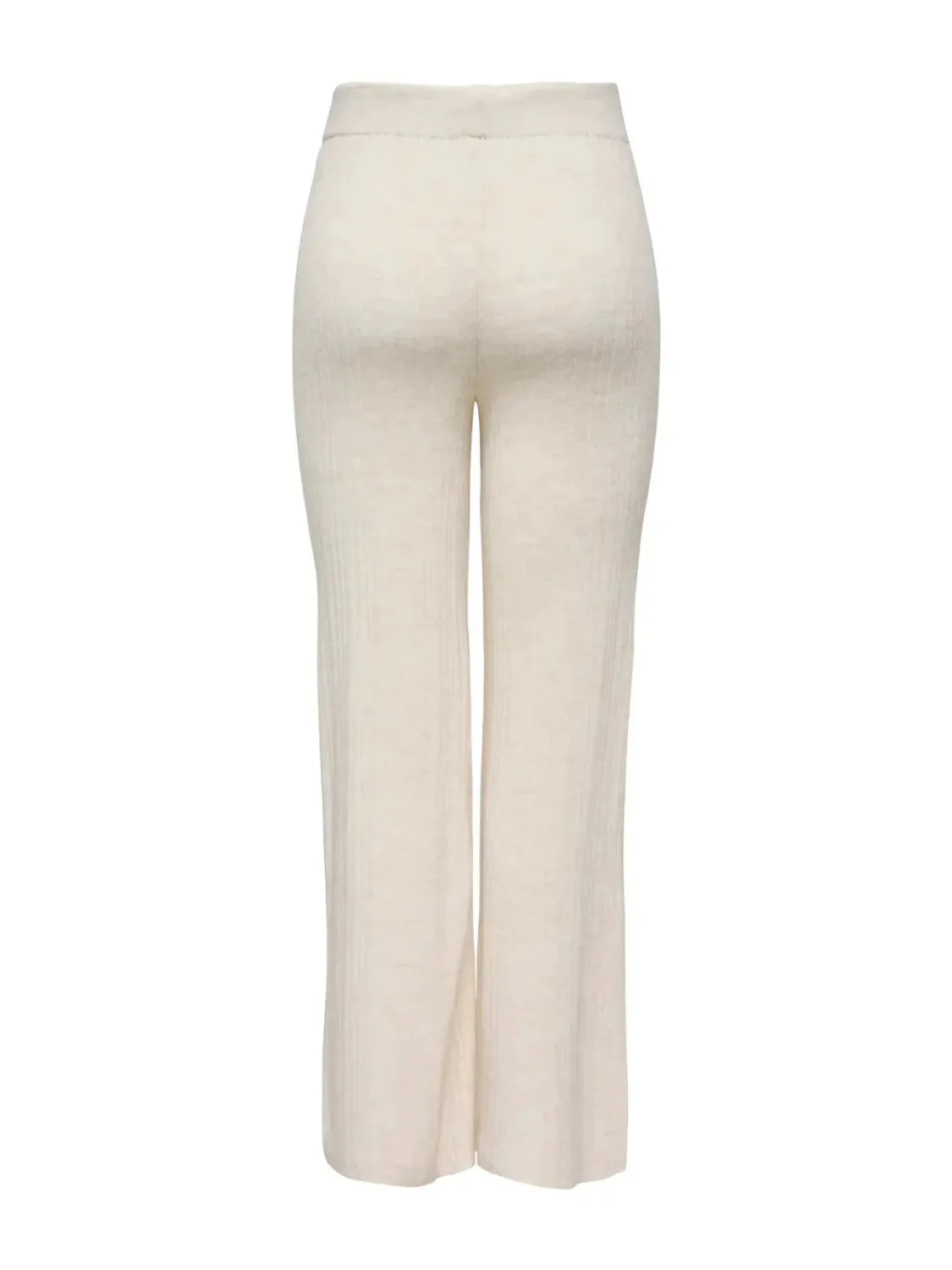 Pantalón Punto ONLY Thea Beige | Bicos de Fío