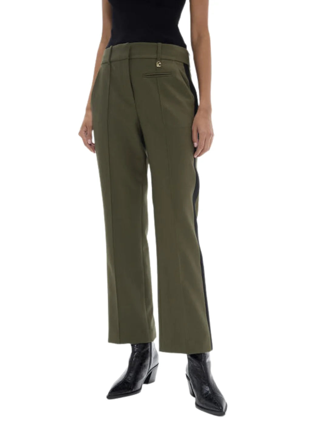 Pantalón Lola Casademunt Grosgain Verde | Bicos de Fío