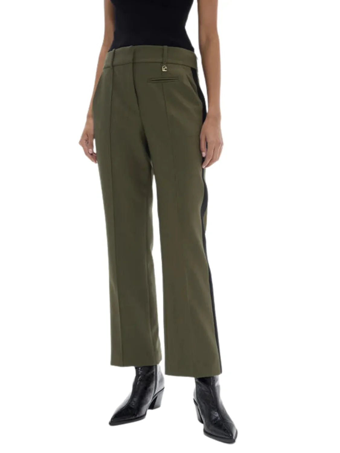Pantalón Lola Casademunt Grosgain Verde | Bicos de Fío
