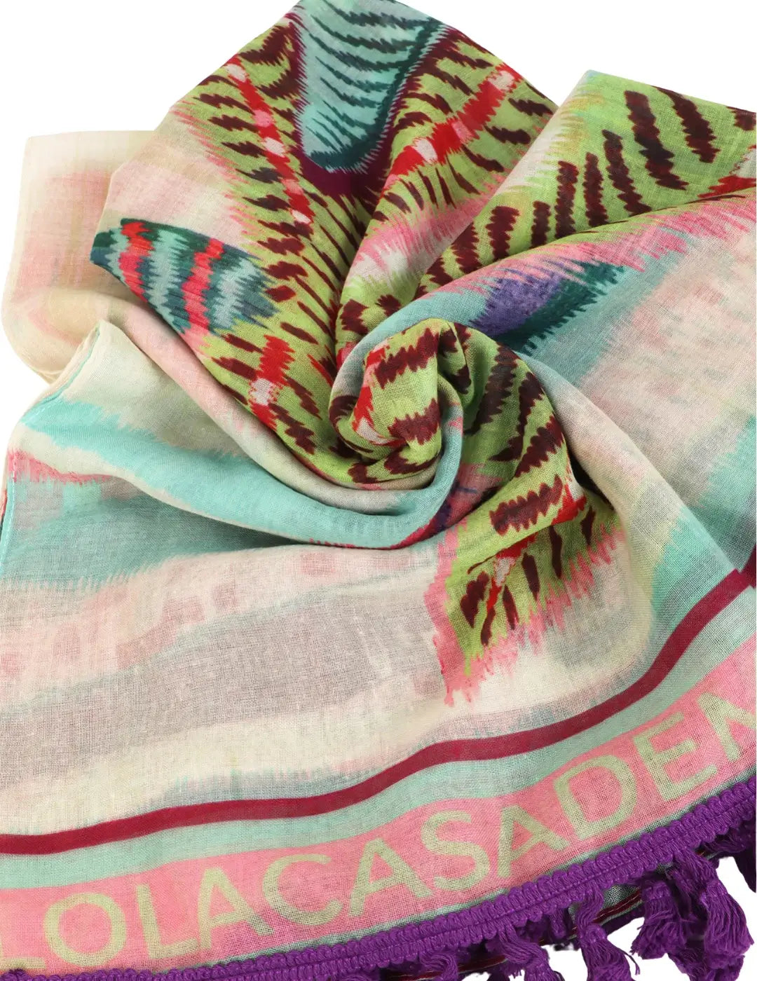 Pareo Lola Casademunt Tropical Beige | Bicos de Fío