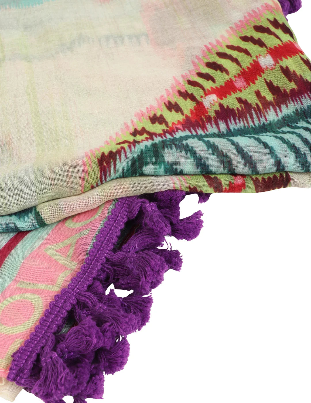 Pareo Lola Casademunt Tropical Beige | Bicos de Fío