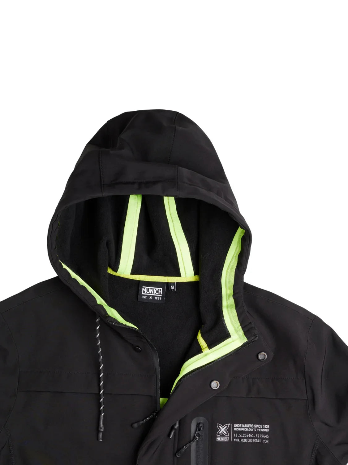 Parka Munich Rain Negro | Bicos de Fío