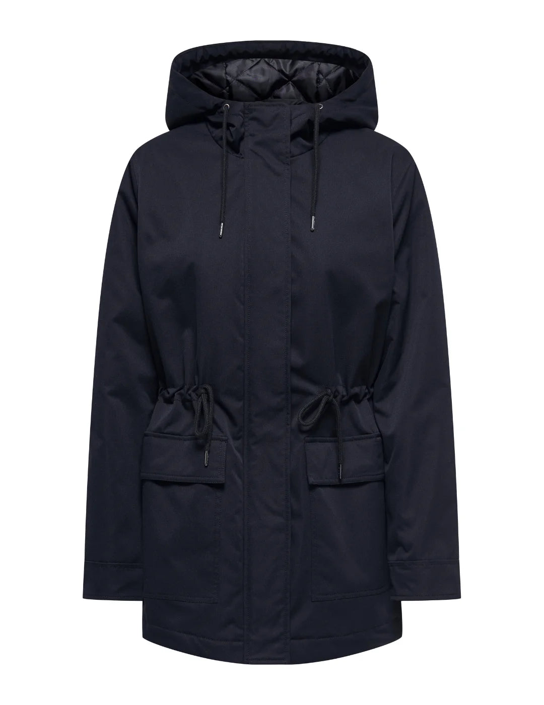Chaqueta Acolchada ONLY Hannover Azul Marino | Bicos de Fío