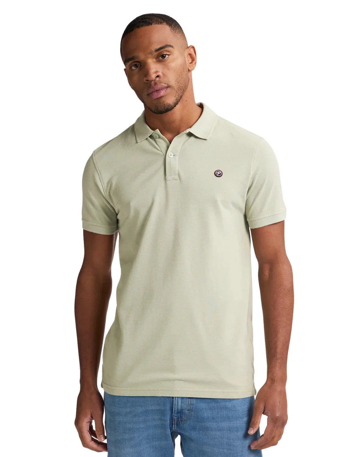 Polo Básico Petrol Industries Dolphin Desert Sage | Bicos de Fío
