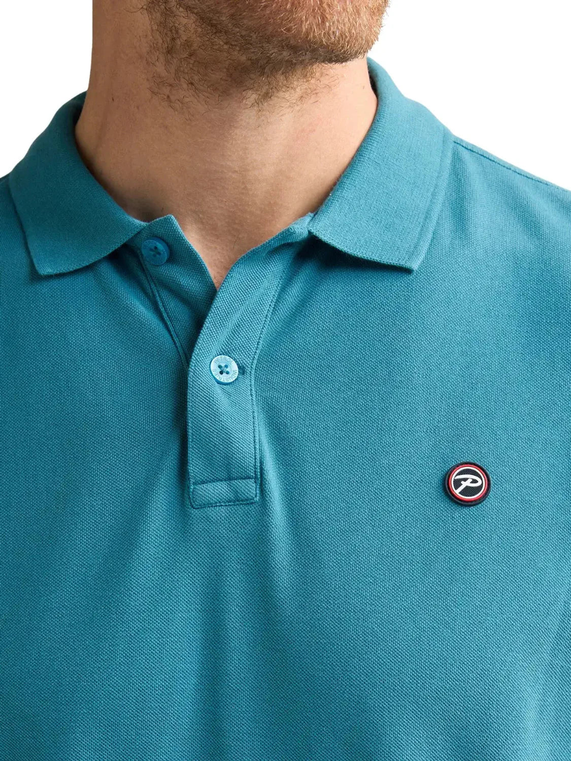 Polo Básico Petrol Industries Dolphin Iron Blue | Bicos de Fío