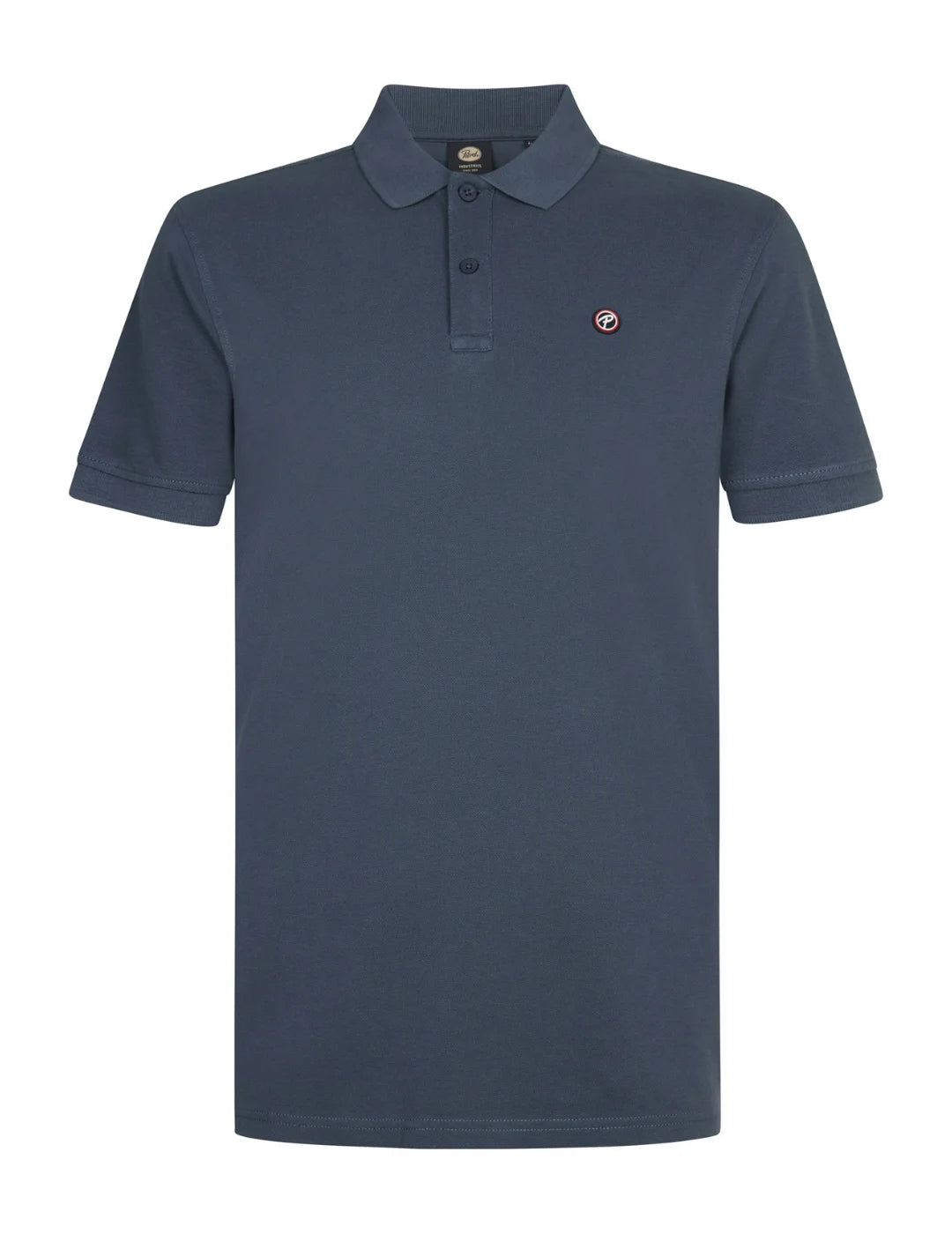 Polo Básico Petrol Industries Dolphin Storm Blue | Bicos de Fío