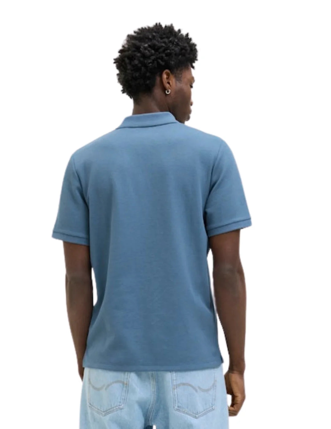 Polo Jack&Jones Austin Azul Ocean | Bicos de Fío